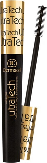 Picture of Dermacol Ultra Tech Mascara Tusz do rzs Black 10ml