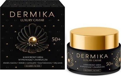 Picture of Dermika Luxury Caviar 50+ Kawiorowy Krem wypeniajcy zmarszczki na dzie i noc 50ml