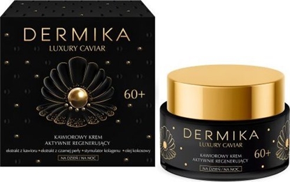 Picture of Dermika Luxury Caviar 60+ Kawiorowy Krem aktywnie regenerujcy na dzie i noc  50ml