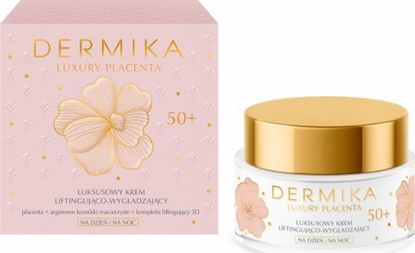 Picture of Dermika Luxury Placenta 50+ Luksusowy Krem liftingujco - wygadzajcy na dzie i noc 50ml