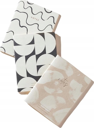 Attēls no Designworks Ink Zestaw 3 notatników Naturals