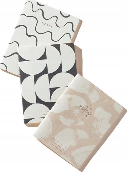 Picture of Designworks Ink Zestaw 3 notatników Naturals