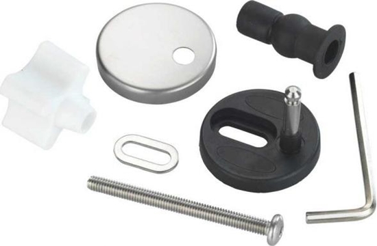 Picture of Deska sedesowa Wenko zestaw montaowy deski sedesowej easy-close stal nierdzewna szara/czarna