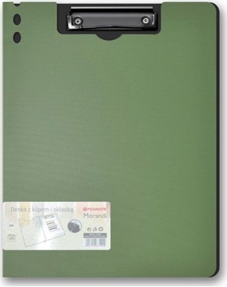 Picture of Deska z klipem i okadk A4 PENMATE Morandi zielona