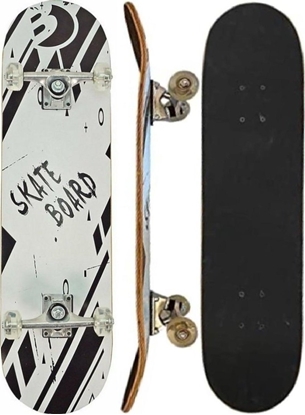 Picture of Deskorolka Best Sporting DESKOROLKA DREWNIANA KID BLACK & WHITE BEST SPORTING