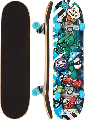 Picture of Deskorolka Best Sporting Deskorolka Drewniana Ocotopus Blue (303075)