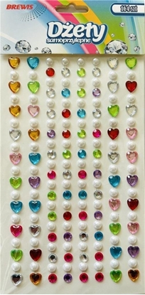 Picture of Dety samoprzylepne kwiatki pery 168szt