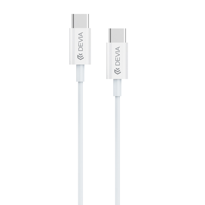 Attēls no Devia cable Smart EC042 PD USB-C - USB-C 60W 3A wh