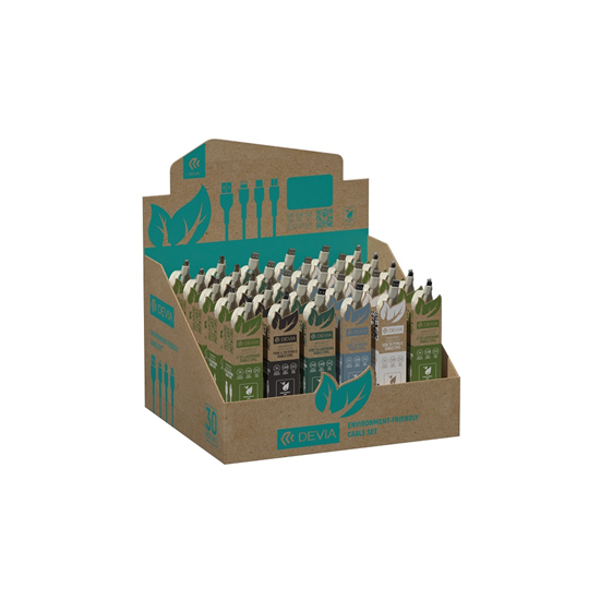 Picture of Devia cables display set Plant Straw 30 pcs