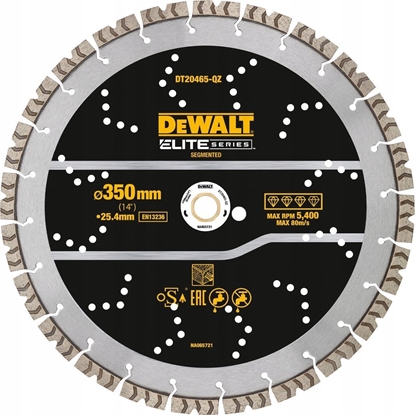 Изображение Dewalt DEWALT TARCZA DIAM.SEG. 350mm ELITE PRTY ZBROJ./BETON