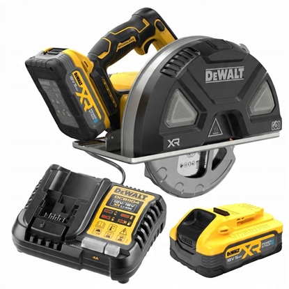 Изображение DEWALT PILARKA TAR. DO METALU 18V DCS383H2-QW 184/67mm 2x5,0Ah PS