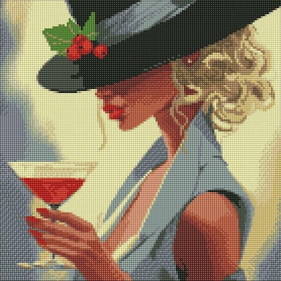 Picture of Diamentowa mozaika - Cosmopolitan 40x40cm