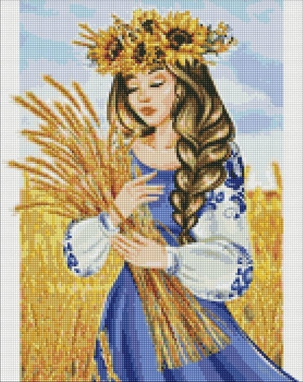 Picture of Diamentowa mozaika - Moja rodzinna ziemia 40x50cm