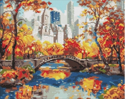 Picture of Diamentowa mozaika - Zoty park 40x50cm