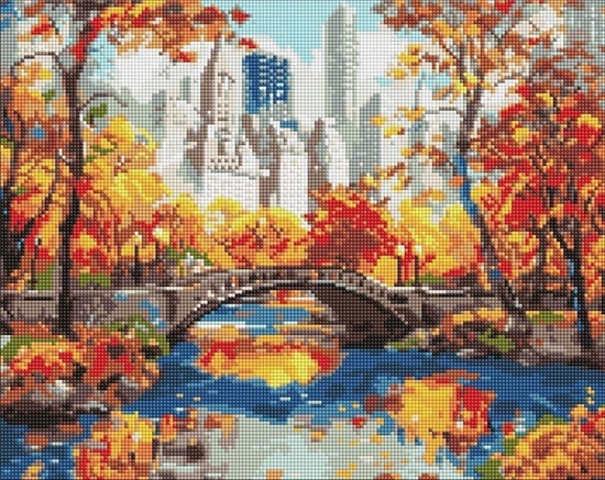 Picture of Diamentowa mozaika - Zoty park 40x50cm