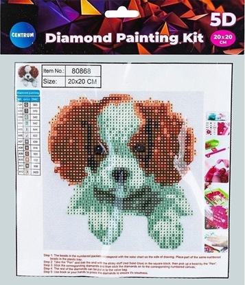 Picture of Diamentowa mozaika 5D - Puppy 20x20 80868