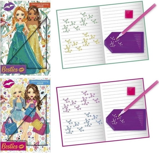 Picture of Diamentowy notatnik A5 mix