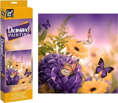 Picture of Diametowy obraz - Kwiaty 30x30cm