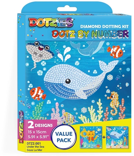 Изображение Diamond Dotz - Dotz By Number Under The Sea