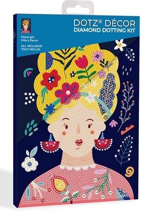 Attēls no DIAMOND DOTZ ADULTS FLORAL GIRL