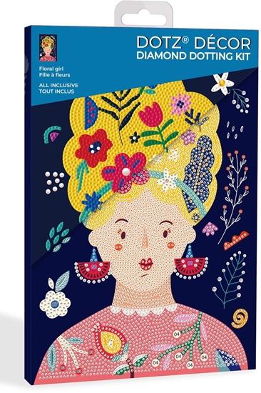 Picture of DIAMOND DOTZ ADULTS FLORAL GIRL