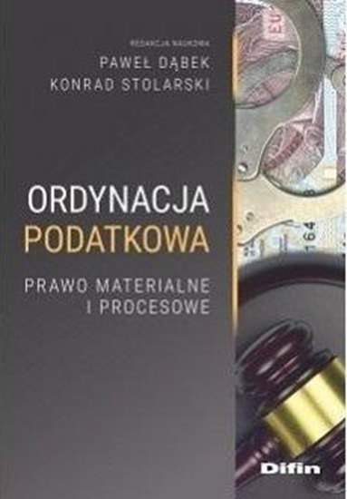 Изображение Difin Ordynacja podatkowa. Prawo materialne i procesowe