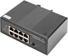 Изображение Digitus 7 Port Gigabit Ethernet Netzwerk PoE Switch, Industrial, Unmanaged, 1PD Port