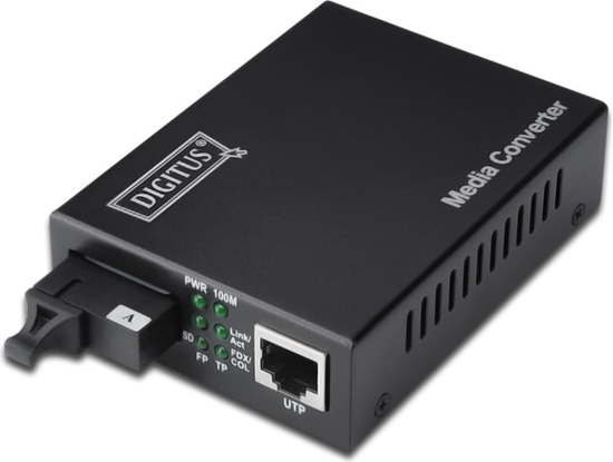 Изображение Digitus Bidirectional Gigabit Media Converter, RJ45 / SC