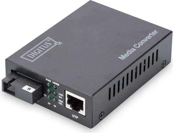 Изображение Digitus Bidirectional Gigabit Media Converter, RJ45 / SC