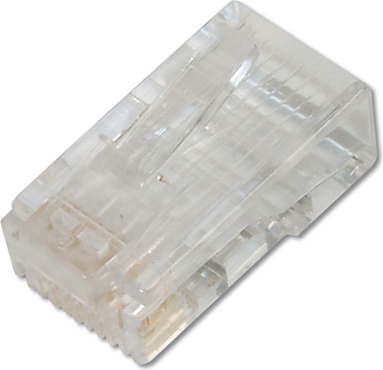 Picture of Digitus CAT 6 modular plug for round cable, unshielded, 100 pcs.