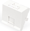 Picture of Digitus Face plate, 1 port, 45 x 45 mm, angled, for frame DN-93802-5-SH