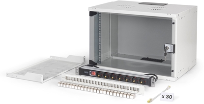 Изображение Digitus Netzwerk-Set 483 mm (19") - 7HE, 540x400 mm (BxT) we