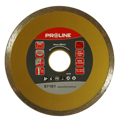 Picture of Dimanta disks PCN 125x22mm flīzēm Proline