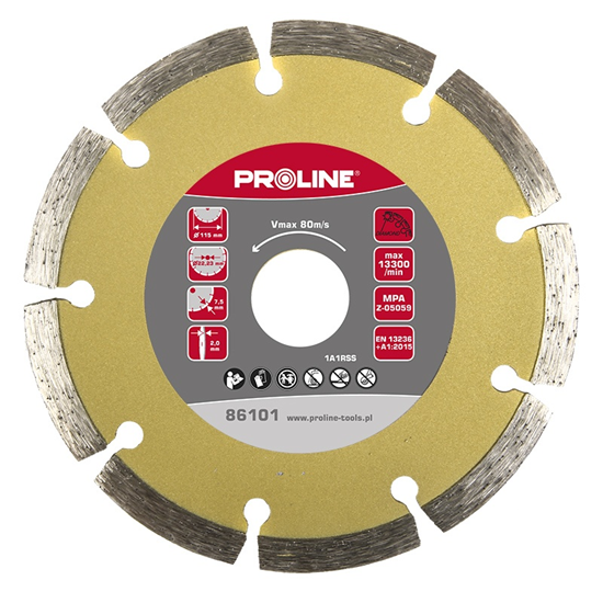 Picture of Dimanta disks PSG 115x22mm betonam Proline