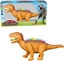 Attēls no DINOZAUR CHODZCY NA BATERIE Z GOSEM 1SZT