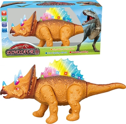 Picture of DINOZAUR CHODZCY NA BATERIE Z GOSEM 1SZT