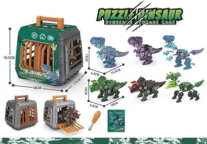 Picture of Dinozaur do skrcania ze rubokrtem MIX