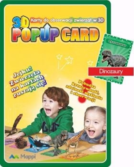 Picture of Dinozaury. Karty do obserwacji zwierzt w 3D (1032826)