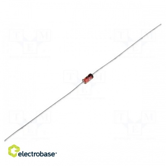 Picture of Diode: switching; THT; 100V; 0.2A; Ammo Pack; Ifsm: 4A; DO35; 500mW