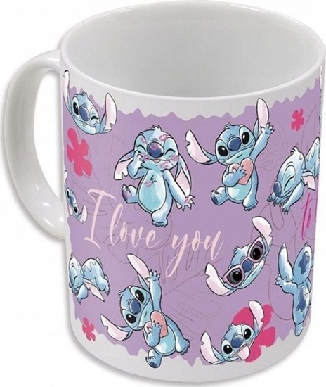 Picture of Stitch Disney - Kubek ceramiczny zmieniajcy kolor w pudeku prezentowym z kolekcji & Angel 325 ml