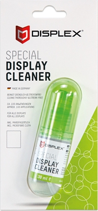Изображение Displex Special Display Cleaner, 30ml Spray z mikrofibrow ciereczk