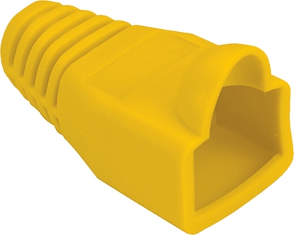 Attēls no Divers Knickschutztülle gelb, für RJ-45, 10 Stck
