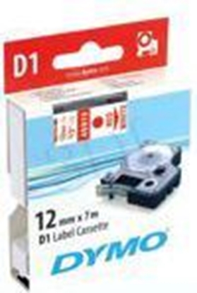 Picture of Dymo tama S0720600 (white on clear) typ D1