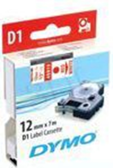 Picture of Dymo tama S0720600 (white on clear) typ D1