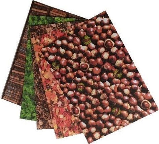 Изображение DKD Home Decor Karton 300g Natura 24x34cm 5 arkuszy