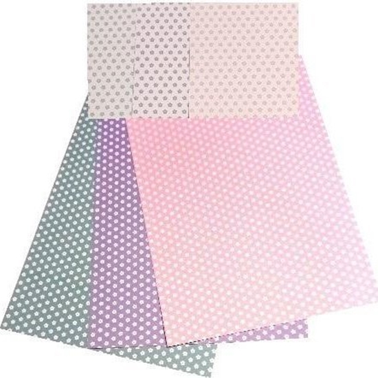 Picture of DKD Home Decor Karton obustronny 300g 24x34cm 3 ark MIX