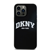 Изображение DKNY Apple DKNY Silicone White Printed Logo MagSafe Case for iPhone 16 Pro Max - Black