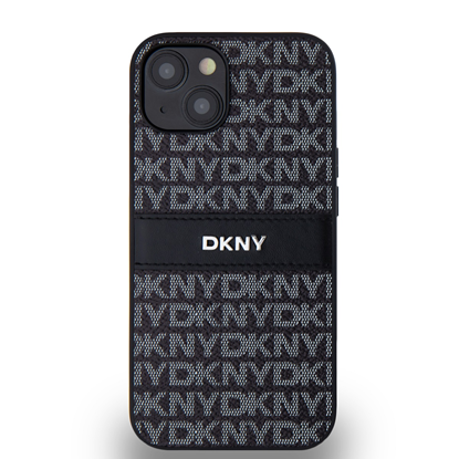 Picture of DKNY PU Leather Repeat Pattern Tonal Stripe Case f