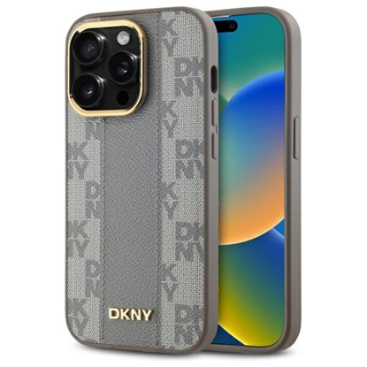 Picture of DKNY DKHMP14LPCPVSLE iPhone 14 Pro 6.1" beżowy|bei