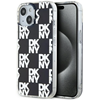 Изображение DKNY IML Checkered Mono Pattern case for iPhone 15